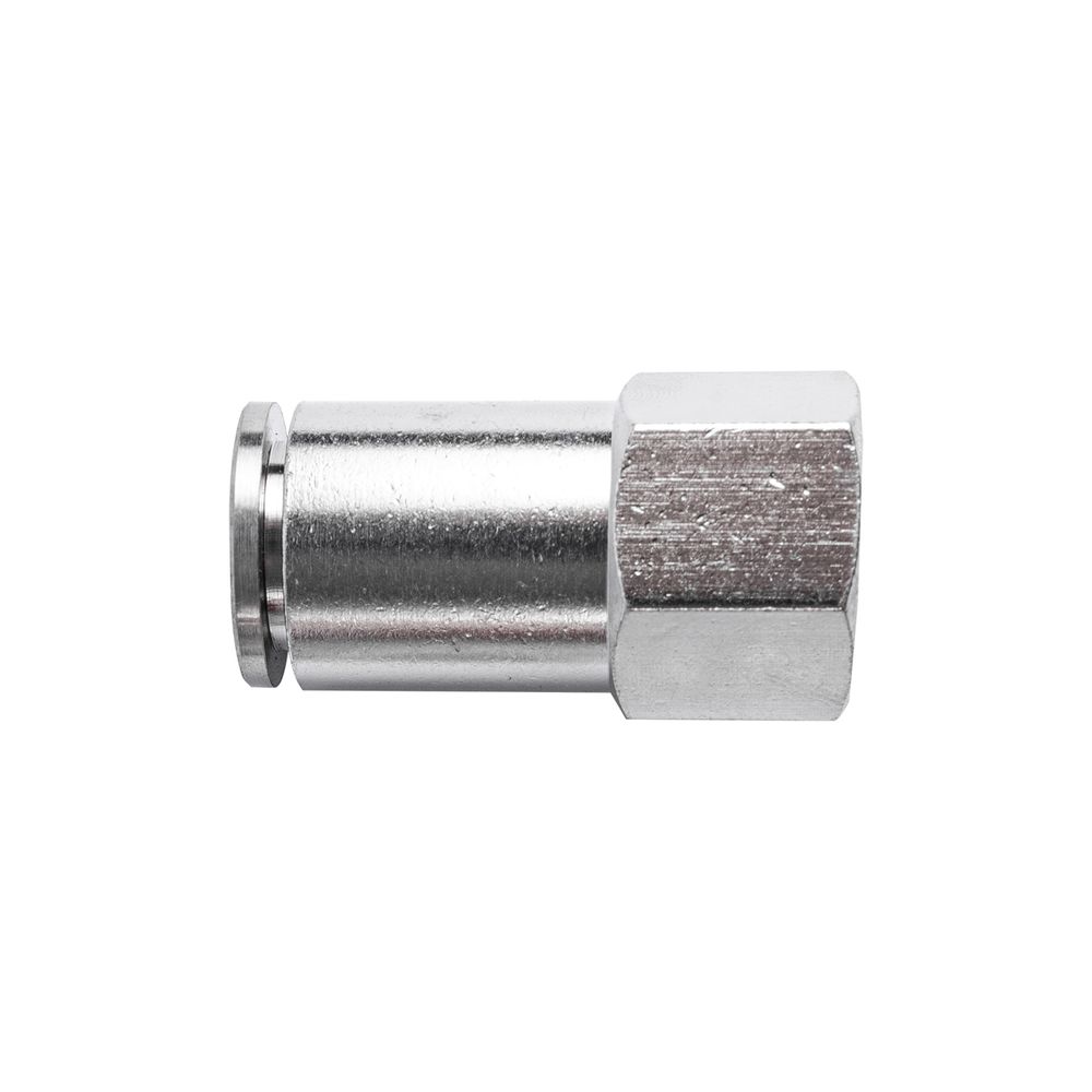 Metal Pu Fitting Straight 10mm 1/4' F
